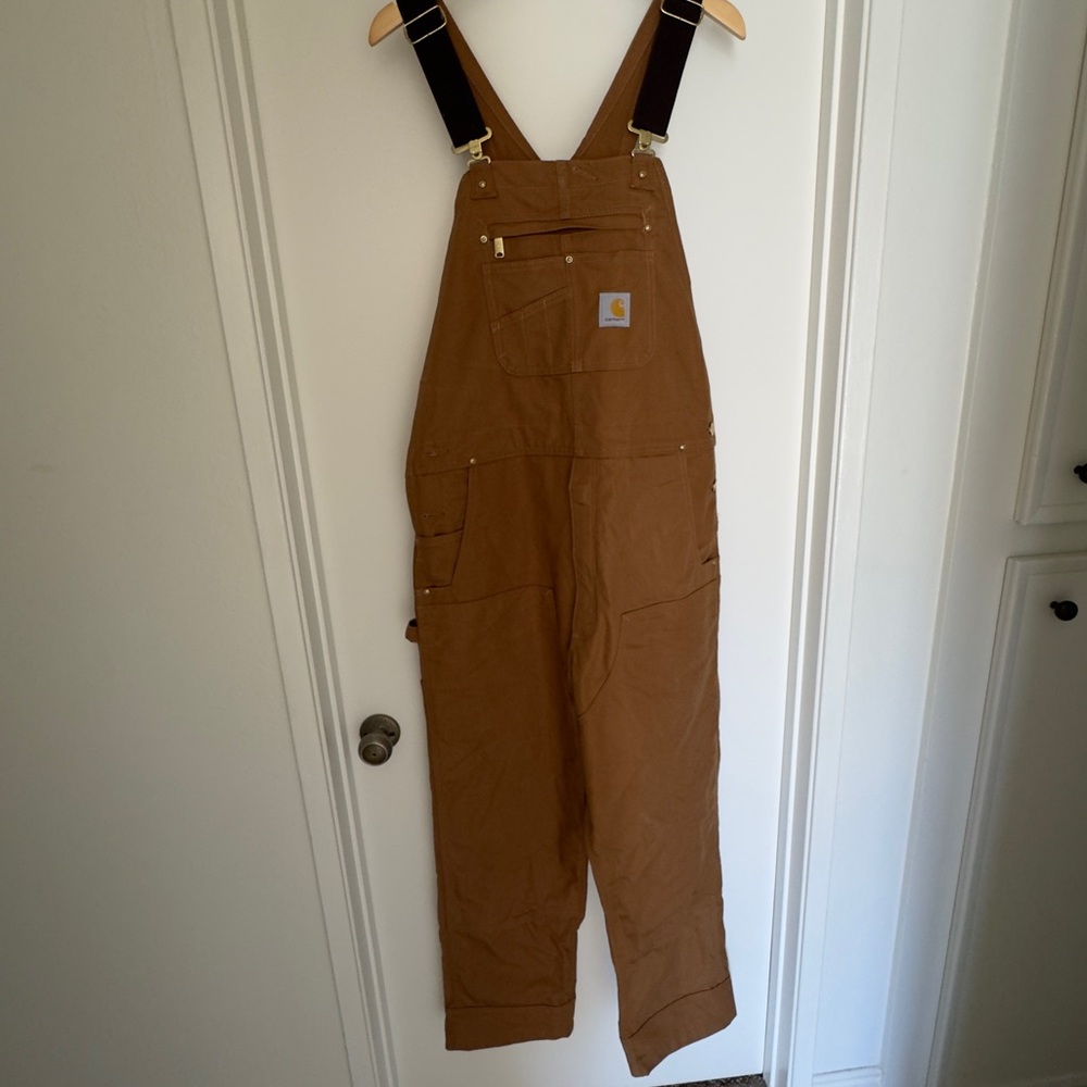 Carhartt Relaxed Fit Duck Bib Overalls